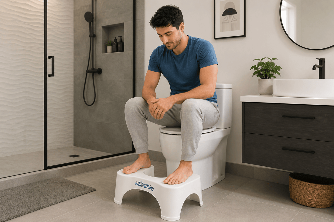 Toilet Posture Stool - DROPPY-POTTY